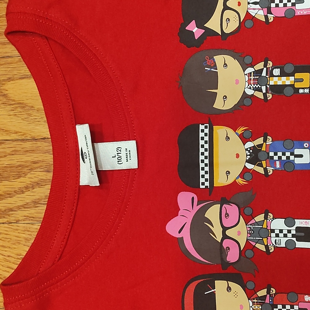 Red Kids T-Shirt - Picture 2 of 5